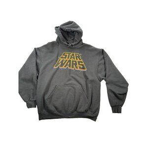 Star Wars black sweat shirt hoodie mens size XL